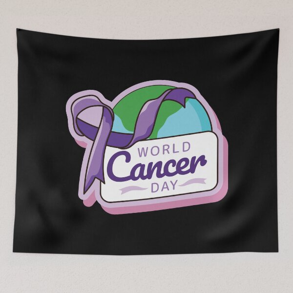 Item preview, world Cancer day - cancer awareness designed and sold by vargass street.