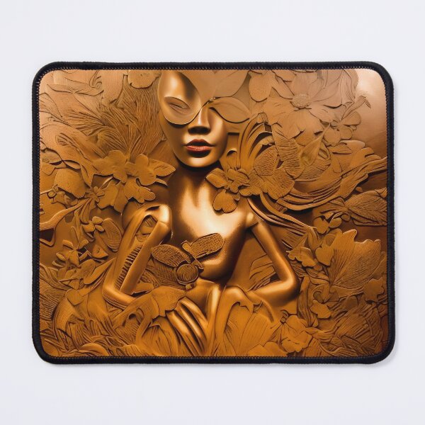 Item preview, Wooden Lady forged in copper designed and sold by Zolongano.