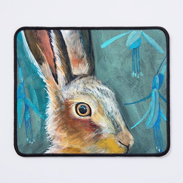 Item preview, painting of hare designed and sold by Sarah Hearfield.