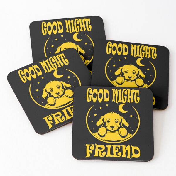 Item preview, Good Night Puppy Yellow 3 designed and sold by Soulemotion.