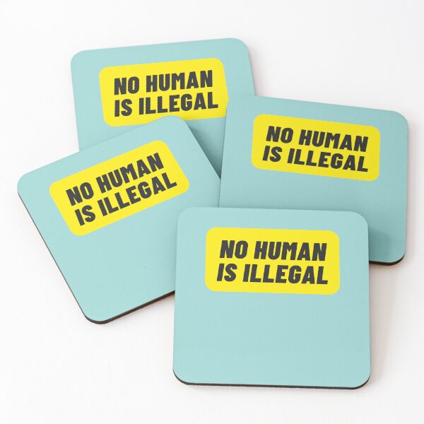 Item preview, no human is illegal designed and sold by MO elnagmy.