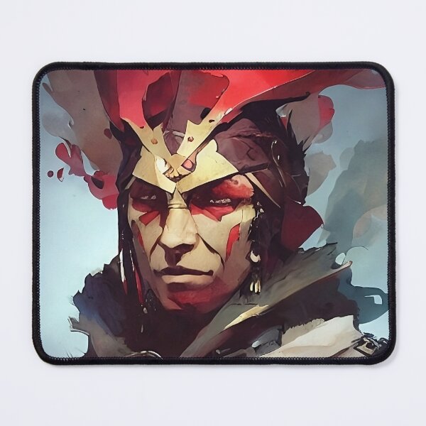 Item preview, Abstract portrait of Plume version #1 designed and sold by NabyryusArt.