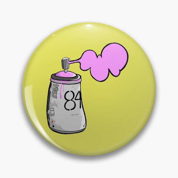 Item preview, 1984 spraycan  designed and sold by Rebecca Gregory.