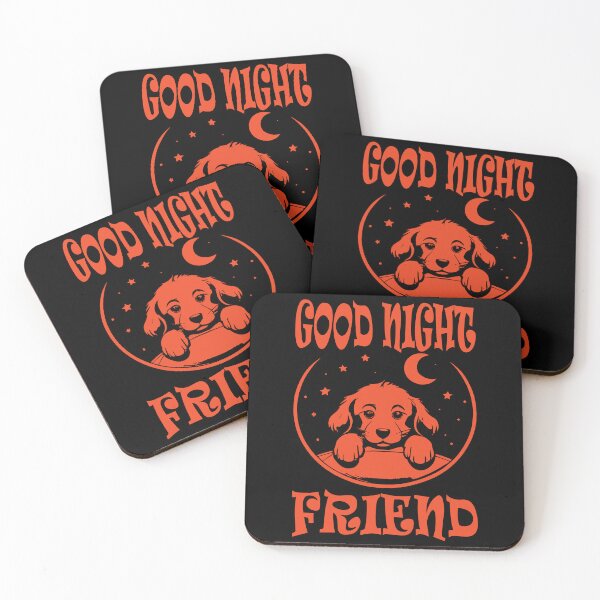 Item preview, Good Night Doggy Orange 3 designed and sold by Soulemotion.