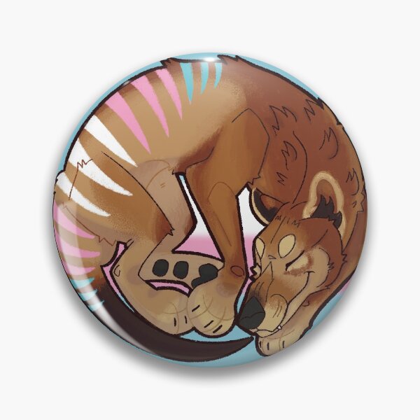 Item preview, Trans Pride Thylacine designed and sold by straysaints.