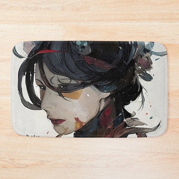 Item preview, Abstract portrait of Plume version  #2 designed and sold by NabyryusArt.