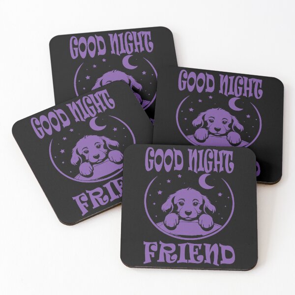 Item preview, Good Night Puppy Purple 3 designed and sold by Soulemotion.