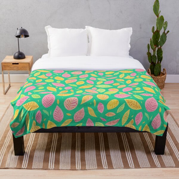 Aperçu de l'œuvre Motif feuillu coloré créée et vendue par OrbitDesigns7.