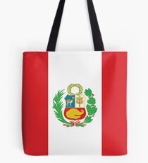 Peru Perú Football National Team Flag • ID-A1 Tote Bag