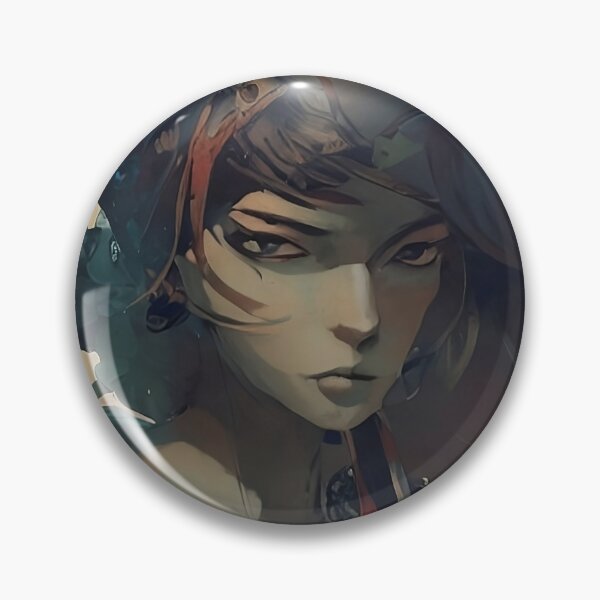 Item preview, Abstract portrait of Plume version  #3 designed and sold by NabyryusArt.