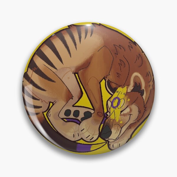 Item preview, Intersex Pride Thylacine designed and sold by straysaints.