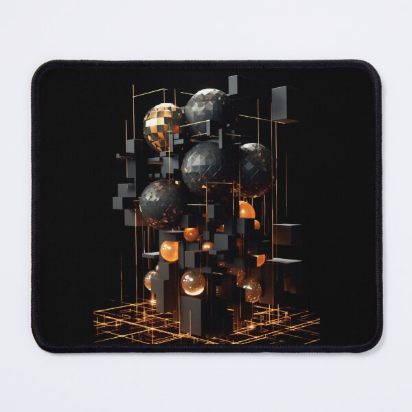 Item preview, Geometric Odyssey: A Journey through Abstract 3D Shapes and Patterns designed and sold by JLCableStudio.
