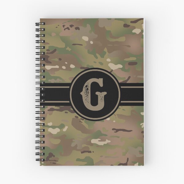 Item preview, Army Camouflage Monogram: Letter G designed and sold by Jared Davies.