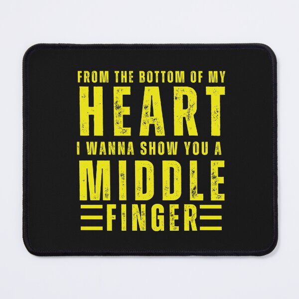 Item preview, From the Bottom of my Heart Funny Typography Quote designed and sold by thedazzlingmonk.