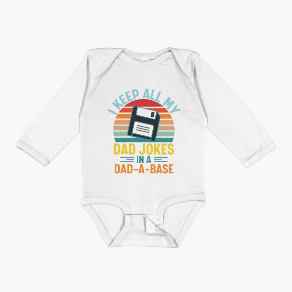 Item preview, I Keep All My Dad Jokes In A Dad A Base designed and sold by trendsshop.