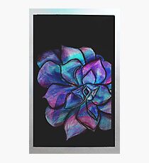 Psychedelic floral Photographic Print