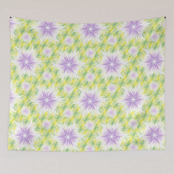 Item preview, Purple anemone dancing in summer. designed and sold by MikoMiko-kokoro.