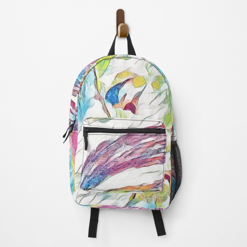 Vista previa del artículo con la obra «Mochila», diseñado y vendido por ditempli.