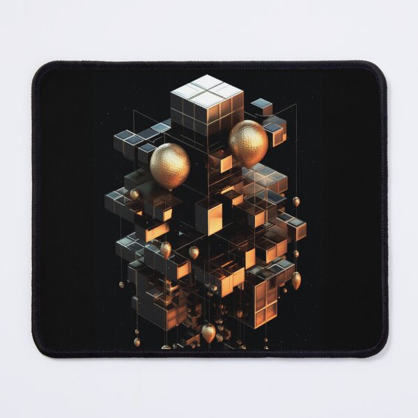 Item preview, Geometric Odyssey: A Journey through Abstract 3D Shapes and Patterns designed and sold by JLCableStudio.