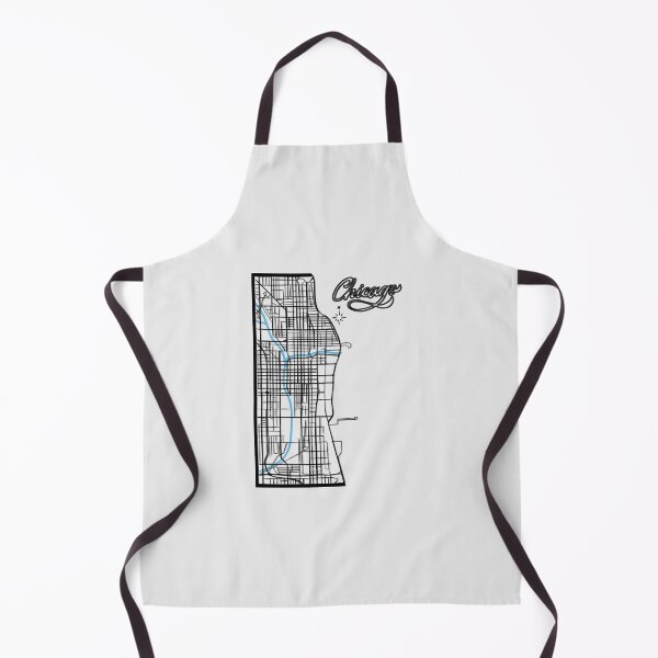 Item preview, Chicago Map Outline designed and sold by FoxLounge.