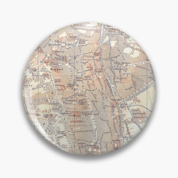Item preview, Vintage Map of Augsburg Germany (1910) designed and sold by BravuraMedia.