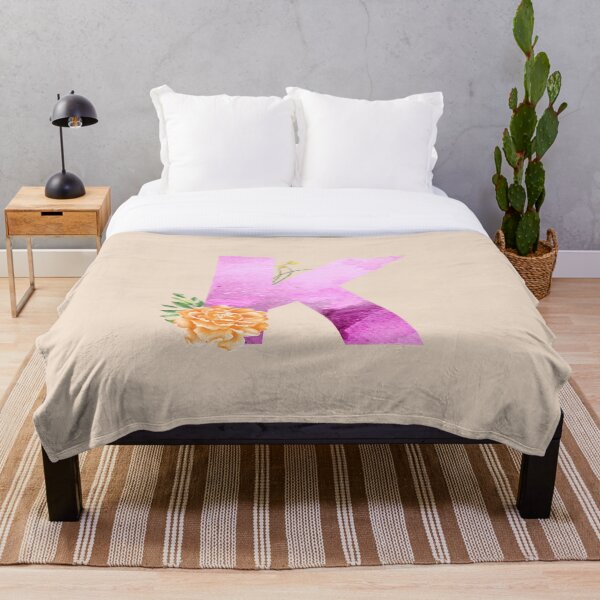 Artikelvorschau, Niedliche Blumen-Aquarell-Monogramm-Initiale entworfen und verkauft von Heba-D.
