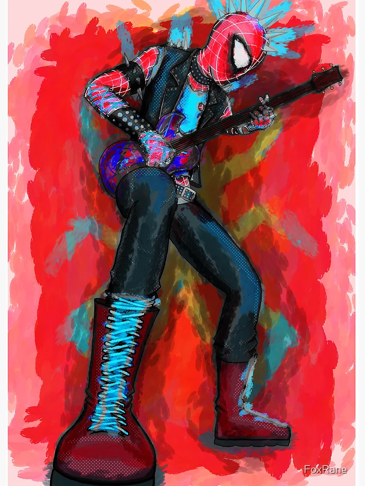 Spiderpunk, an art print by Art by Alana - INPRNT