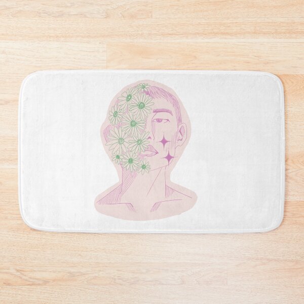 Item preview, boy in flowers designed and sold by Nubecitas.