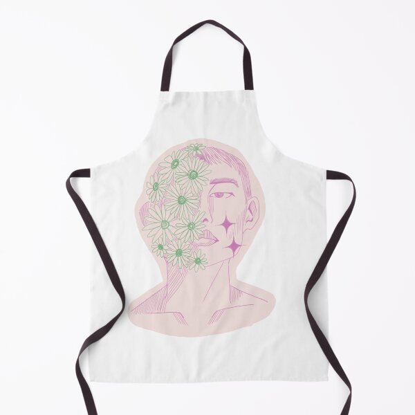 Item preview, boy in flowers designed and sold by Nubecitas.