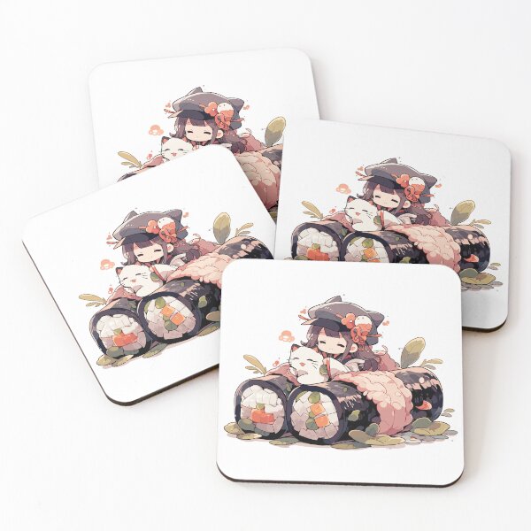 Item preview, Cali Roll Kitty designed and sold by Chibi Cat Art Corner.