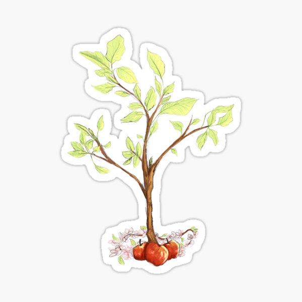 Item preview, apple tree sapling  designed and sold by sin0phodon.