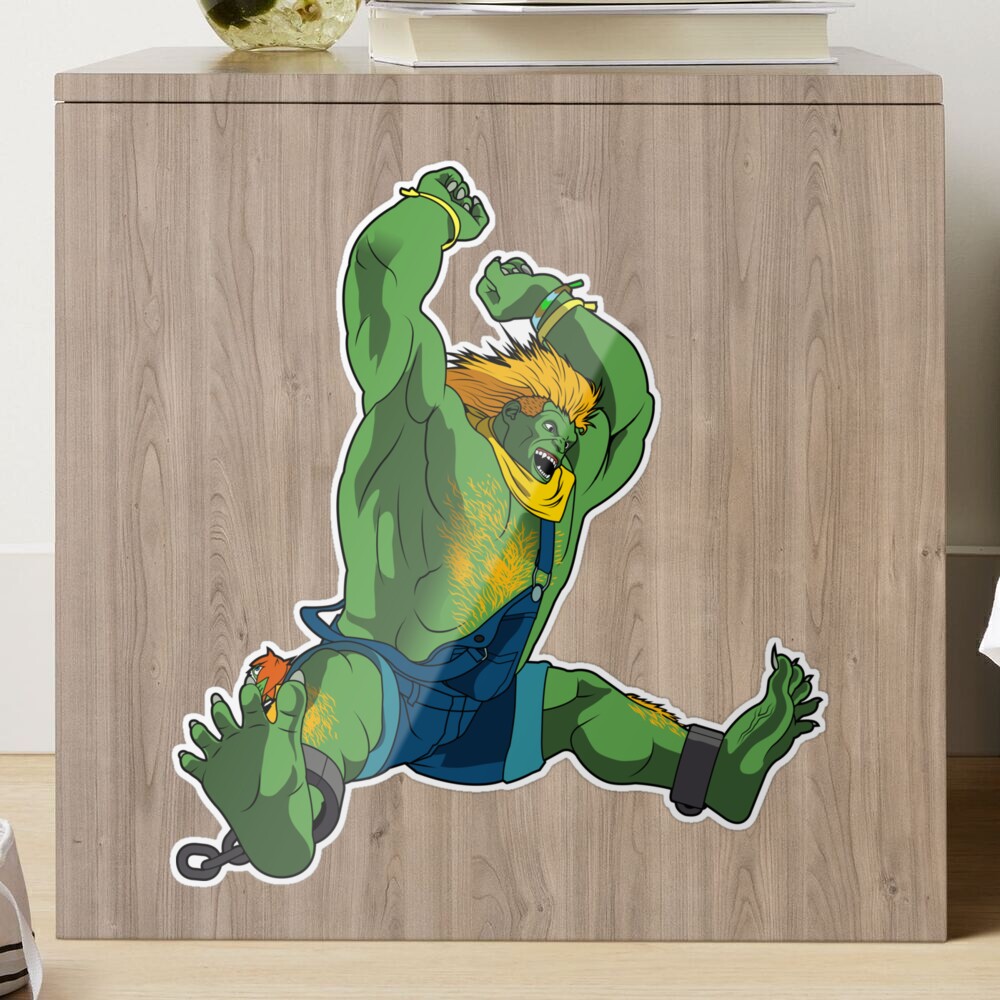 Street Fighter 6 Blanka Sticker for Sale by Stylish-Geek