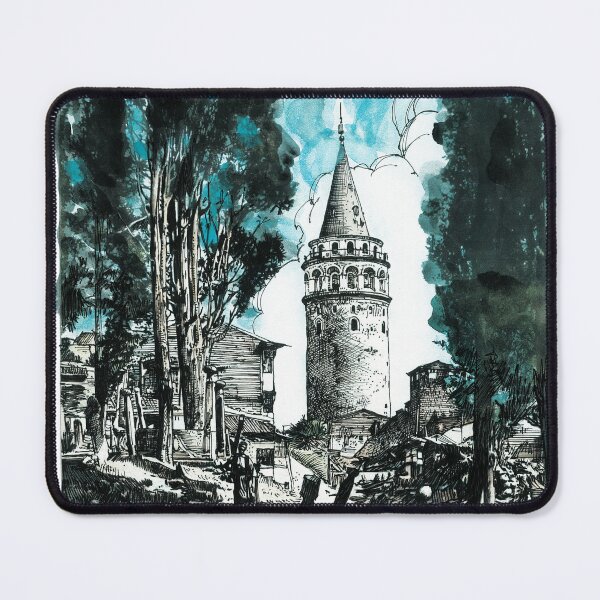 Item preview, Galata Tower Illustration designed and sold by Abrekk.