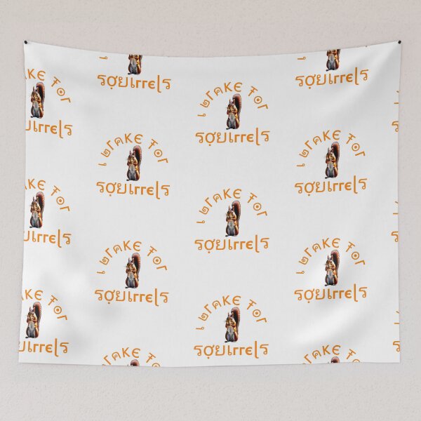 Item preview, I brake for squirrels designed and sold by Suraj Thapa.