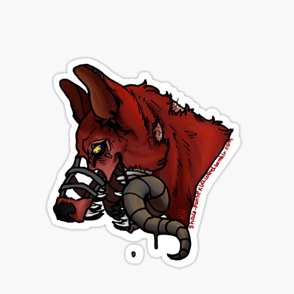 Withered Foxy Sticker for Sale by PrinceOfLonely