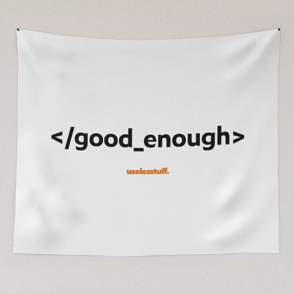 Item preview, 16227-03-BLT – Good Enough – Markup (Black) designed and sold by Uselesstuff.