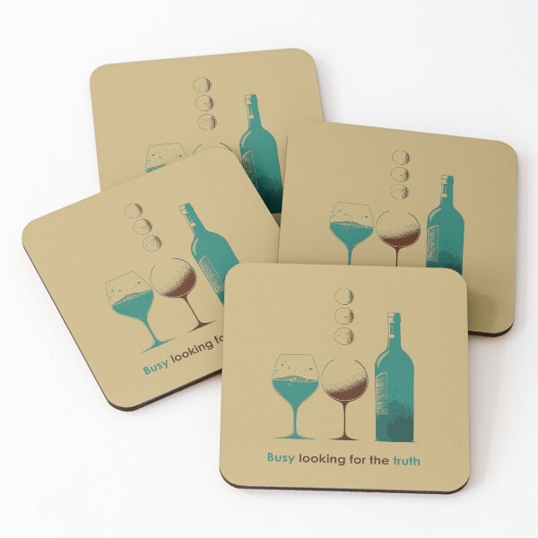 Item preview, Truth in wine designed and sold by UrbanHedgehog.