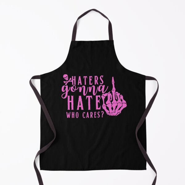 Item preview, Haters Gonna Hate Who Cares Skeleton Funny Vintage Typography Quote designed and sold by thedazzlingmonk.