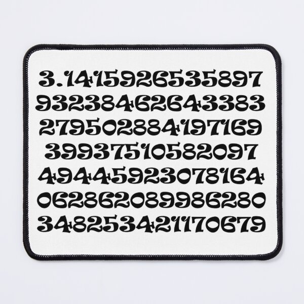 Item preview, First 100 Digits of Pi designed and sold by ThatArtFella.