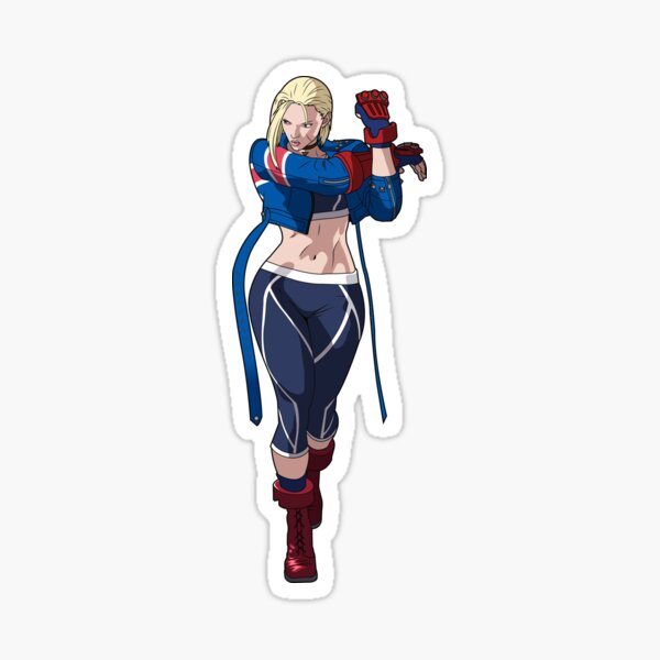 Street Fighter: Cammy Vinyl Sticker 