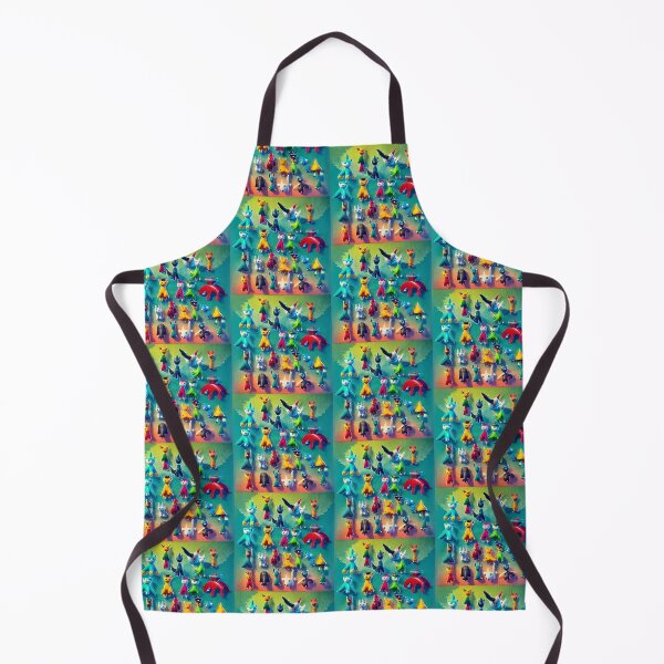 Item preview, Colorful gnomes on colorful background designed and sold by Zolongano.