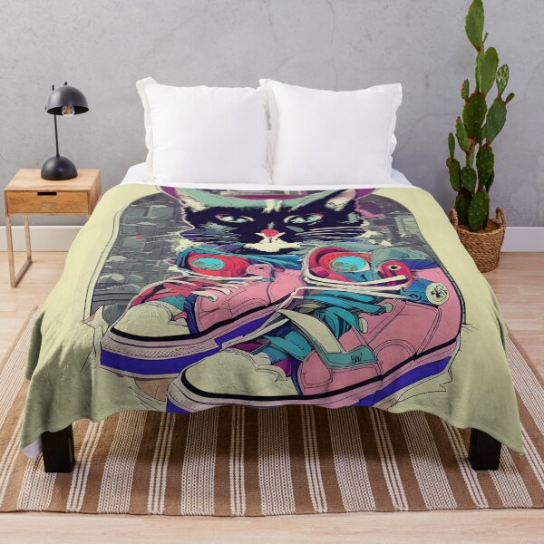 Item preview, hiphop cat designed and sold by Artieries1.