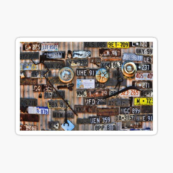 Lost in the Outback - Gwalia WA Sticker
