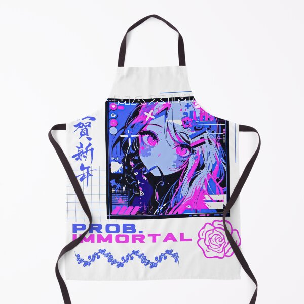 Item preview, maximal pop art anime girl designed and sold by karpuz-design.
