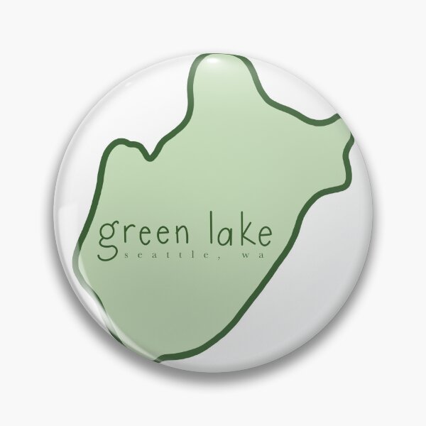 Item preview, Green Lake, Seattle, Washington designed and sold by Danielle Whitis Design.