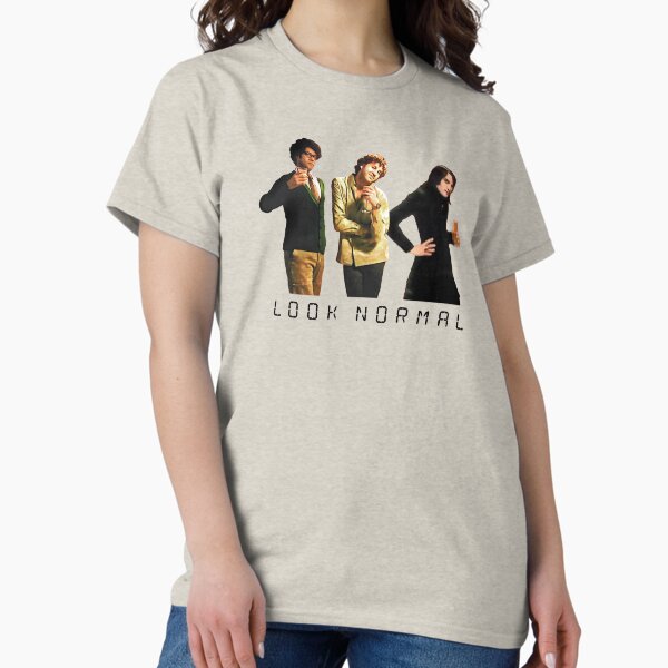 Item preview, Look Normal - The IT Crowd - color designed and sold by ⭐️⭐️⭐️⭐️⭐️ Smile More.