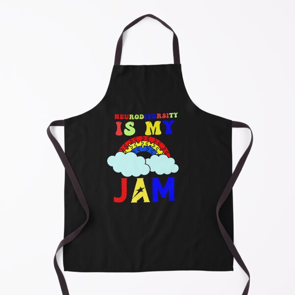 Item preview, Neurodiversity is My Jam Vintage Typography Quote designed and sold by thedazzlingmonk.