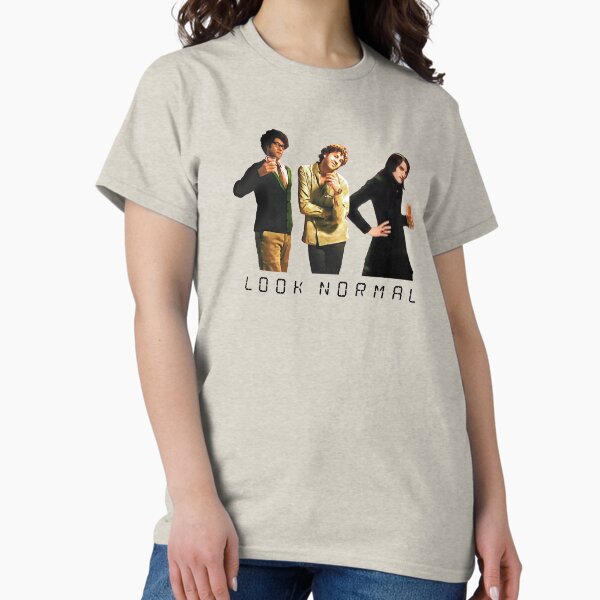 Item preview, Look Normal - The IT Crowd - grey designed and sold by ⭐️⭐️⭐️⭐️⭐️ Smile More.