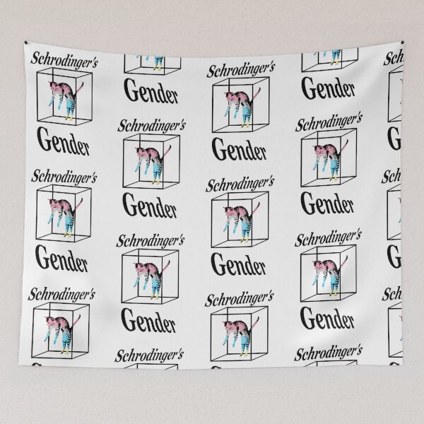 Item preview, Schrodinger's gender (genderflux) designed and sold by Coolcat101s.