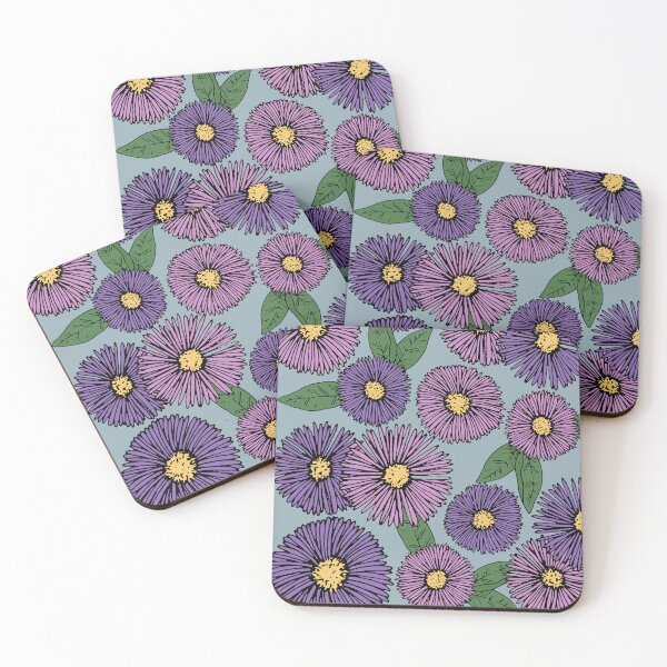 Item preview, Colorful Aster September Birth Month Flower designed and sold by Atlantico54.